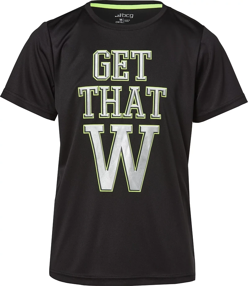BCG Boys' Get That W Turbo T-shirt