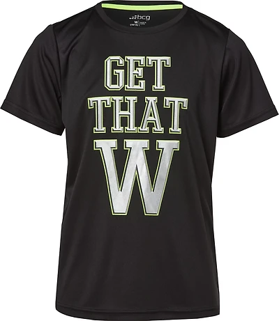 BCG Boys' Get That W Turbo T-shirt