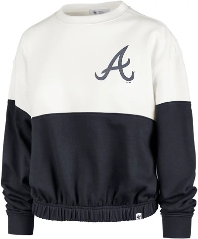 '47 Atlanta Braves Women’s Take Two Bonita Long Sleeve Graphic T-shirt