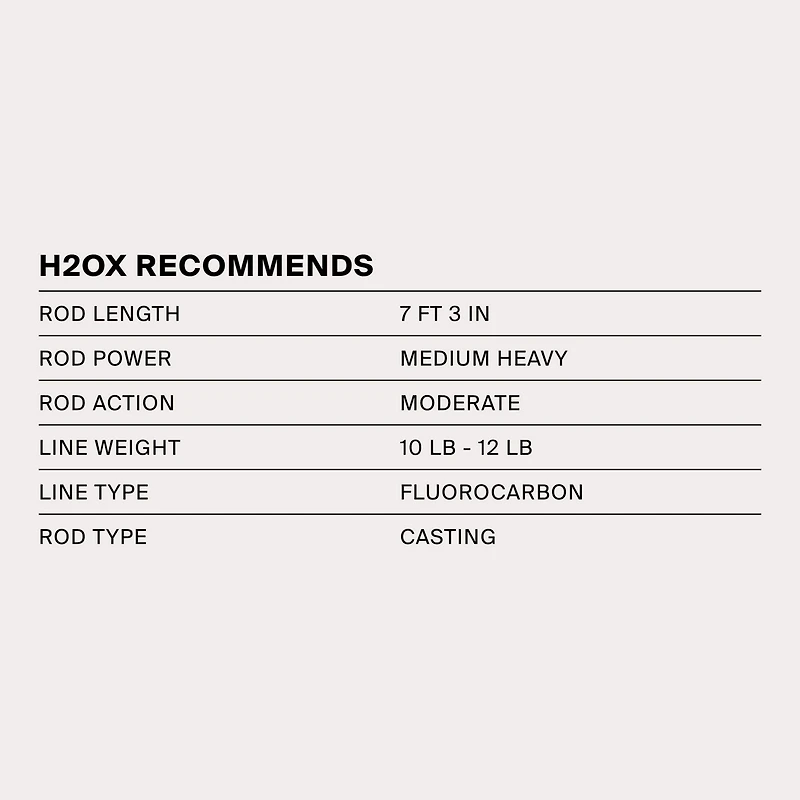 H2OX 5/8 oz Lipless Crankbait