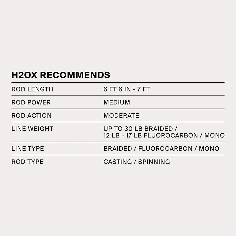 H2OX 3 inch Hover Shrimp