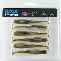 H2OX 3.8 inch X Swimmer Bait 6 Pack