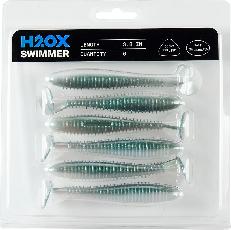 H2OX 3.8 inch X Swimmer Bait 6 Pack