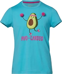 BCG Girls' Avo-Cardio Cotton Graphic Short Sleeve T-Shirt.