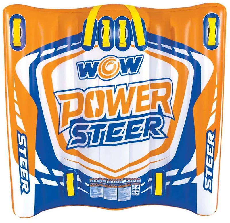 WOW Watersports Power Steer 3-Person Deck Tube