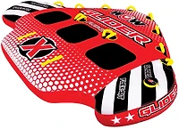 WOW Watersports 3 Person Glider Towable with Flex Seating