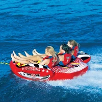 WOW Watersports 3 Person Glider Towable with Flex Seating