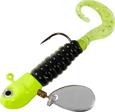 H2OX Curl Tail Spin Jig 3-Pack