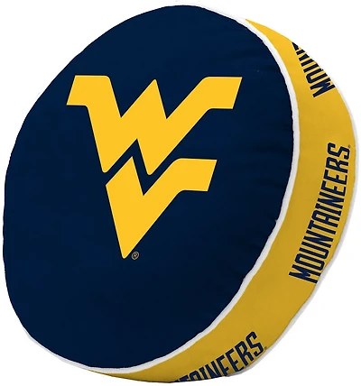 Logo Brands West Virginia University Puff Pillow
