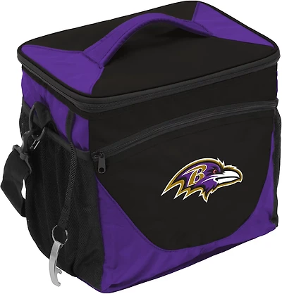 Logo Brands Baltimore Ravens 24 Can Cooler