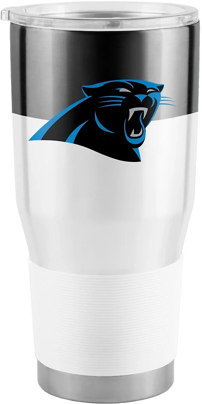 Logo Brands Carolina Panthers 30 oz Colorblock Stainless Tumbler