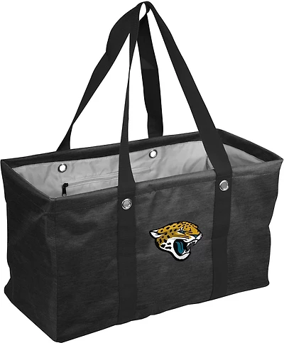 Logo Brands Jacksonville Jaguars Crosshatch Picnic Caddy