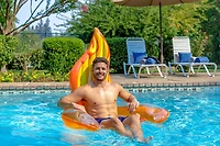 Poolmaster Flame Pool Float Sling Chair