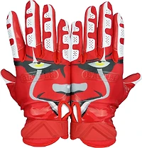 Battle Adults' Clown23 Double Threat Receiver Football Gloves