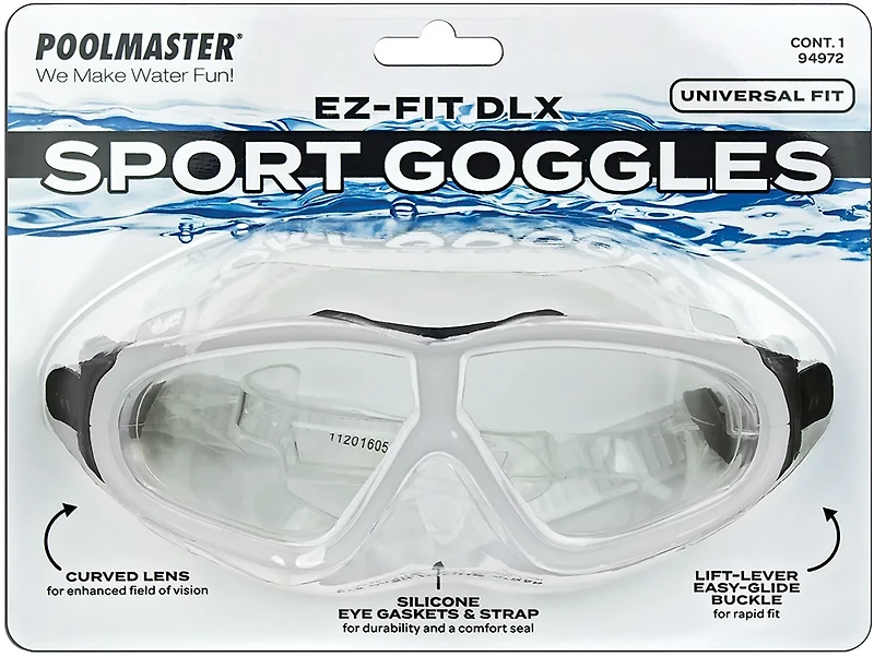 Poolmaster EX Fit DLX Sport Goggles