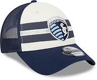 New Era Men's Sporting KC Team Stripes 9FORTY Cap