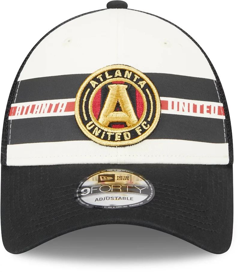 New Era Men's Atlanta United FC Team Stripes 9FORTY Cap