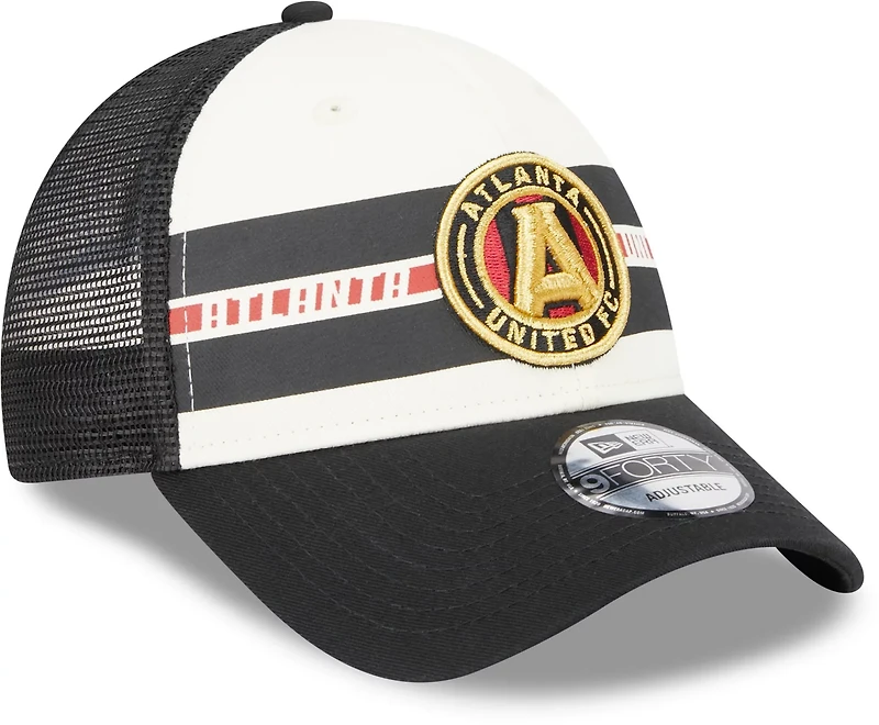 New Era Men's Atlanta United FC Team Stripes 9FORTY Cap