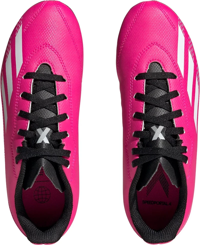 adidas Kids' X Speedportal .4 Firm Ground Soccer Cleats