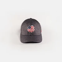Black Clover Men's USA Heather Cap