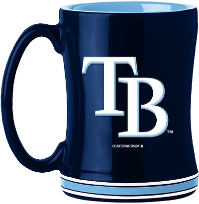 Logo Brands Tampa Bay Rays 14 oz Relief Mug