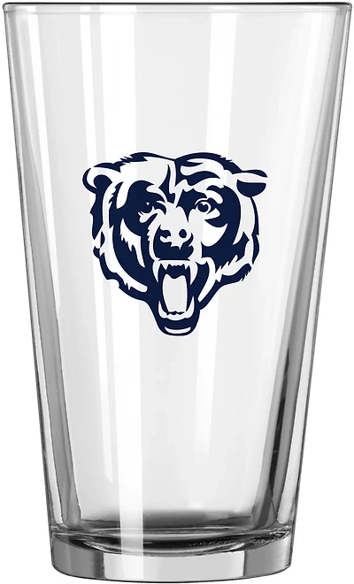 Logo Brands Chicago Bears 16 oz Gameday Pint Glass