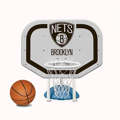 Poolmaster Brooklyn Nets NBA Pro Rebounder-Style Poolside Basketball Game