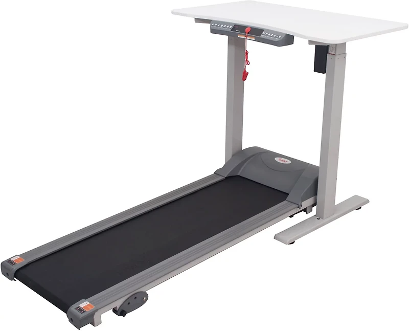 Sunny Health & Fitness Treadmill with Detachable Desk