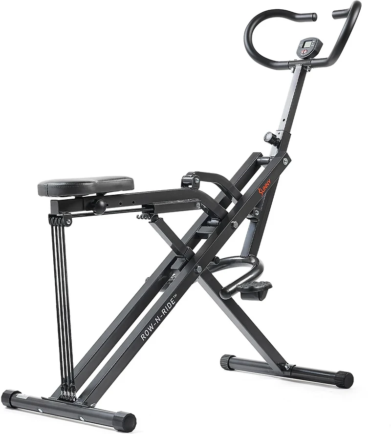 Sunny Health & Fitness Row-N-Ride Plus Assisted Squat Machine