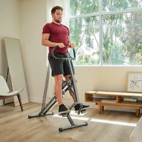 Sunny Health & Fitness Row-N-Ride Plus Assisted Squat Machine