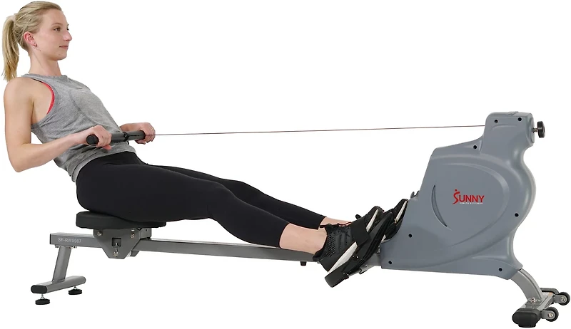 Sunny Health & Fitness Space Efficient Magnetic Rower