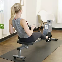 Sunny Health & Fitness Space Efficient Magnetic Rower