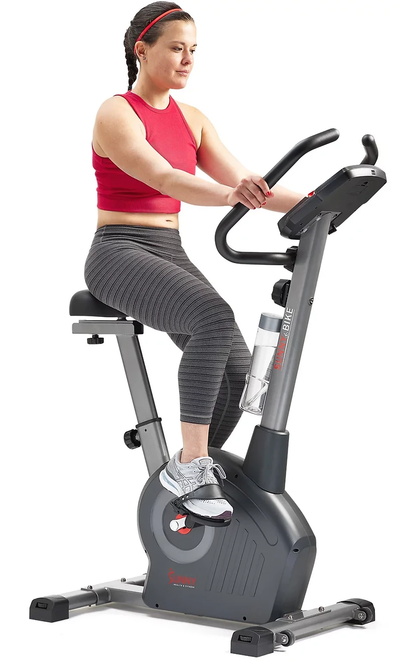 Sunny Health & Fitness Elite Interactive Series Magnetic Smart Exercise Bike