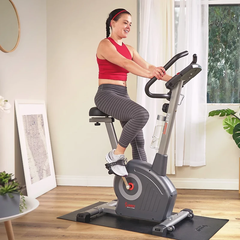 Sunny Health & Fitness Elite Interactive Series Magnetic Smart Exercise Bike