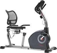 Sunny Health & Fitness Elite Interactive Series Magnetic Recumbent Bike