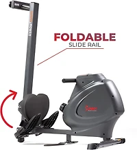 Sunny Health & Fitness Premium Magnetic Rowing Machine