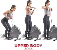 Sunny Health & Fitness Premium Magnetic Rowing Machine