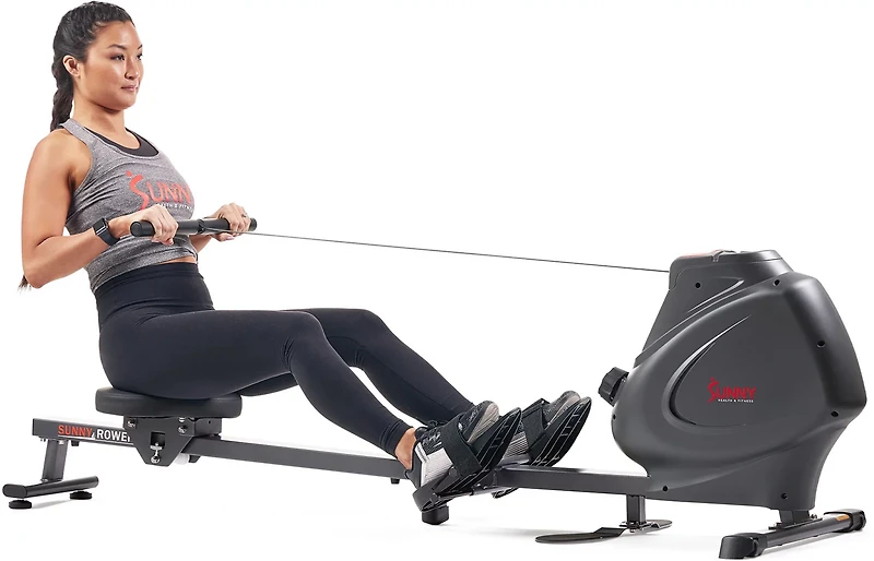 Sunny Health & Fitness Premium Magnetic Rowing Machine