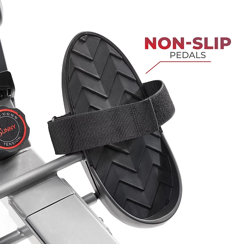 Sunny Health & Fitness Air+ Magnetic Rowing Machine