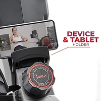 Sunny Health & Fitness Air+ Magnetic Rowing Machine