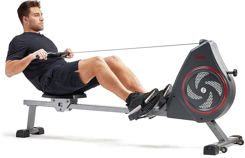 Sunny Health & Fitness Air+ Magnetic Rowing Machine