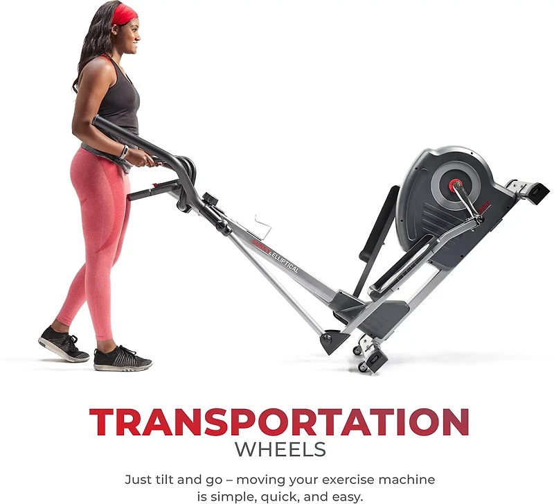 Sunny Health & Fitness Elite Interactive Series Smart Elliptical Trainer