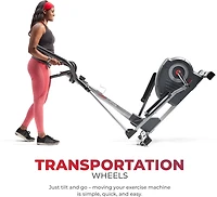 Sunny Health & Fitness Elite Interactive Series Smart Elliptical Trainer