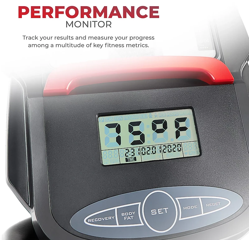 Sunny Health & Fitness Elite Interactive Series Smart Elliptical Trainer