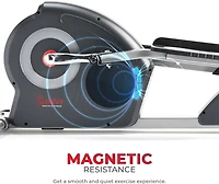 Sunny Health & Fitness Elite Interactive Series Smart Elliptical Trainer