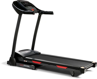 Sunny Health & Fitness Premium Folding Auto-Incline Smart Treadmill