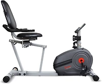 Sunny Health & Fitness Essential Series Magnetic Smart Recumbent Bike