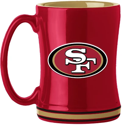 Logo Brands San Francisco 49ers 14 oz Relief Mug