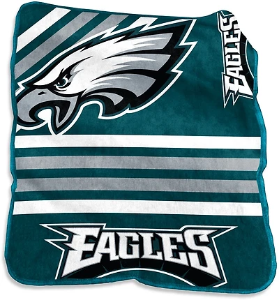 Logo Brands Philadelphia Eagles 50 in x 60 in Raschel Throw