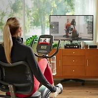 Sunny Health & Fitness Elite Interactive Series Magnetic Recumbent Bike